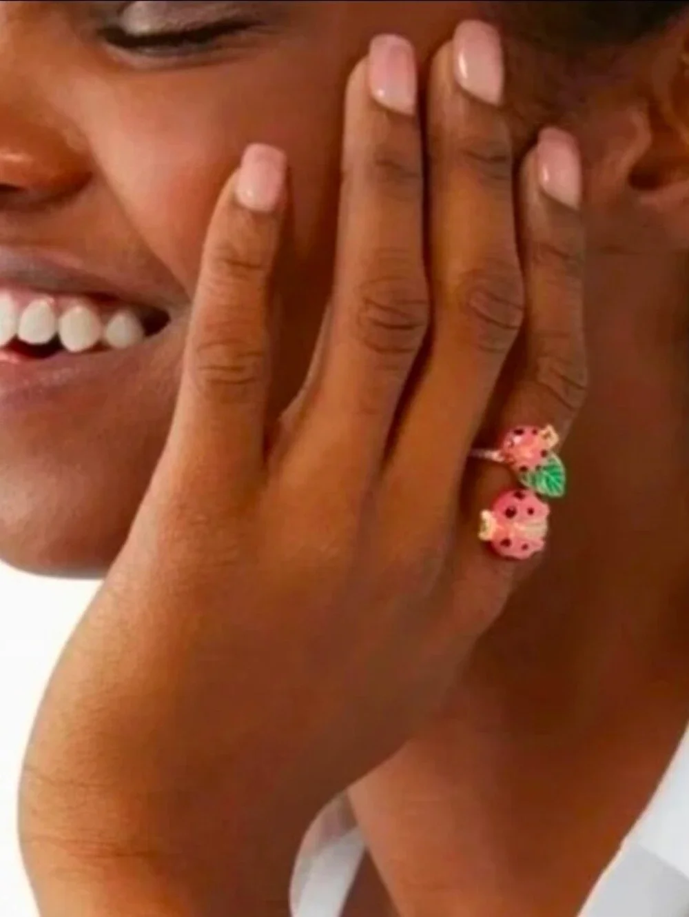 New Kate Spade Ladybug Ring. Size 6